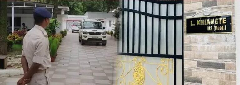 पूर्व चेयरमैन खियांग्ते के घर छापा, जेपीएससी घोटाले में सीआइडी का बड़ा ऐक्शन