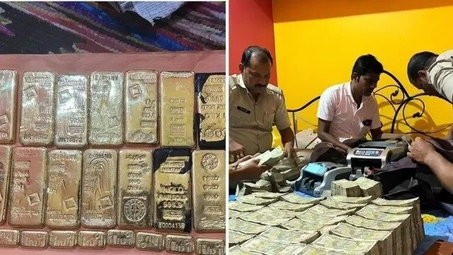 नोटों का पहाड़ : बंगाल में बस ड्राइवर के घर से 28.50 करोड़ कैश और 15 किलो सोना बरामद