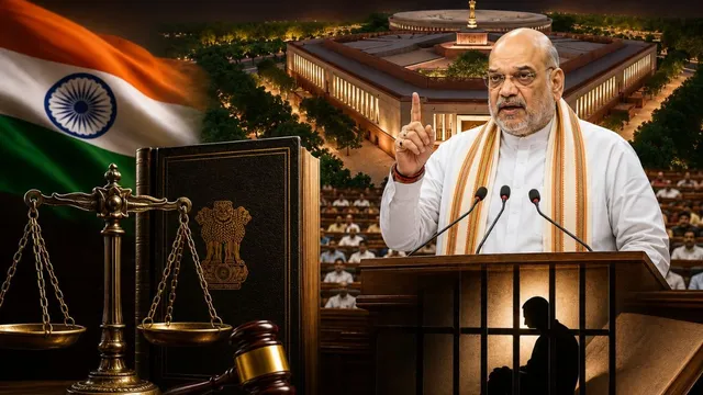 राज्यसभा में आज अमित शाह पेश करेंगे विधेयक, वंदे मातरम के अपमान पर तीन साल की जेल