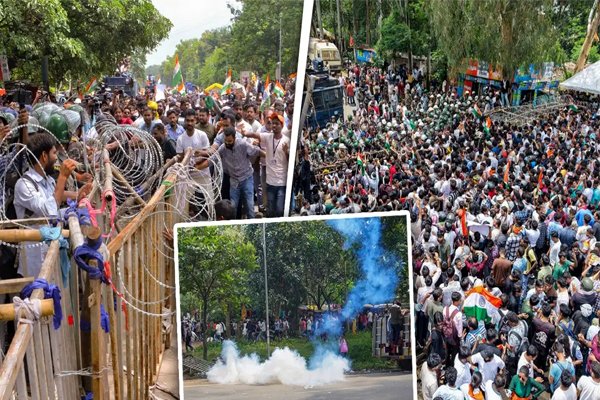 छात्रों पर लाठीचार्ज के विरोध में भाजपा का झारखंड बंद, रांची समेत कई जिलों में सड़क पर उतरे कार्यकर्ता