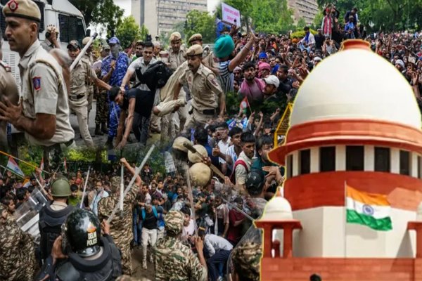 जंतर-मंतर प्रदर्शन मामले में सुप्रीम कोर्ट सख्त, कहा-किसी आपराधिक तत्व को बख्शा जाएगा