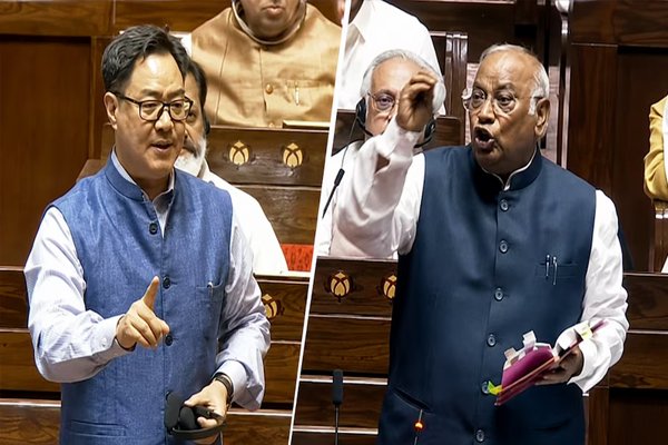 शाह जवाब देंगे तो आप सुन नहीं पाएंगे, उनसे कांपते हैं आतंकी, रिजिजू ने विपक्ष के आरोपों का दिया करारा जवाब, देखें वीडियो