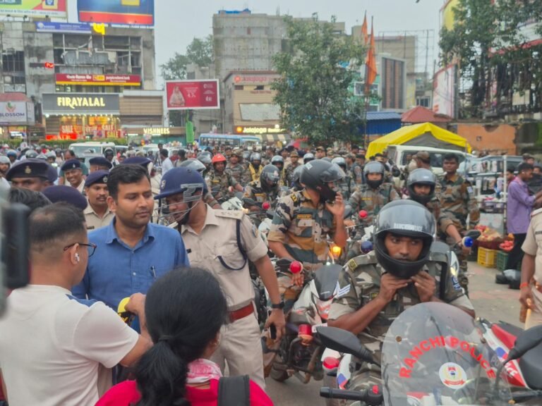 मिलाद-उल-नबी को लेकर रांची पुलिस अलर्ट