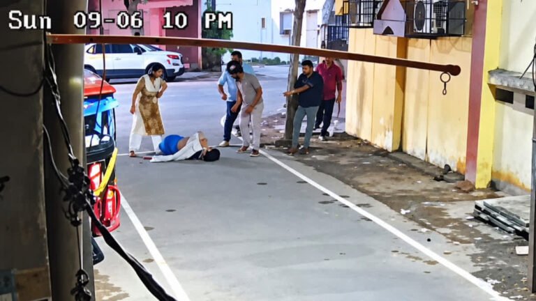 रांची के एचबी रोड में वृद्ध महिला से चेन झपटा, सीसीटीवी में कैद हुई पूरी वारदात