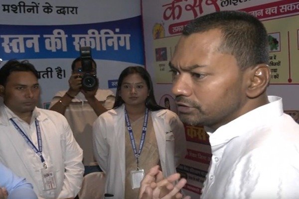स्वास्थ्य मंत्री निशांत कुमार की युवाओं से अपील, ‘सिगरेट, गुटखा और शराब छोड़ें