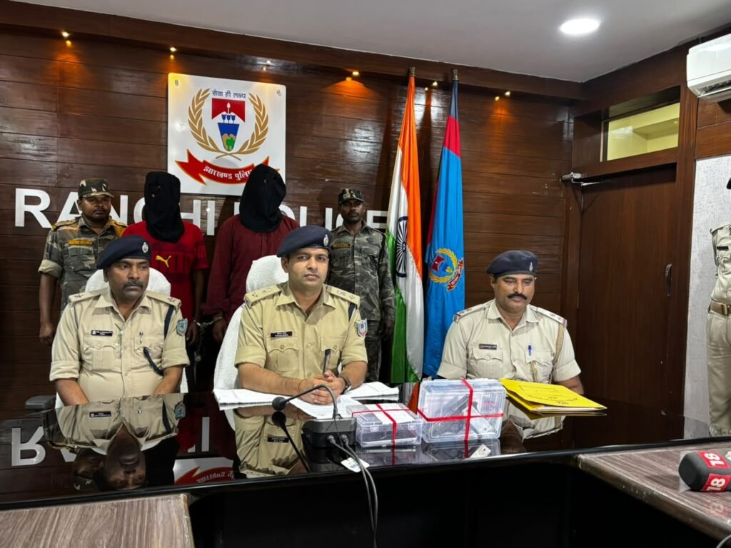 सुखदेवनगर में अपराध की योजना बना रहे दो गिरफ्तार, हथियार बरामद