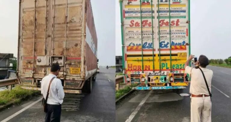रांची में हाइवे किनारे खड़े वाहनों पर पुलिस की सख्ती, वसूला जुर्माना
