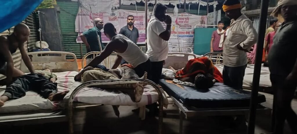भोज खाने जा रहे बच्चों से भरी नाव नदी में डूबी, 11 की मौत, वैशाली में हादसा
