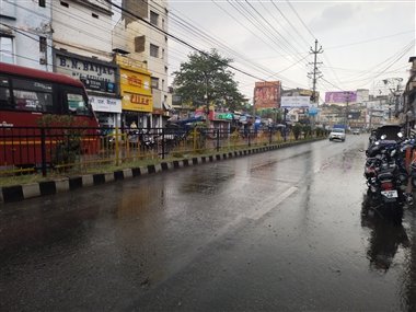 रांची समेत कई इलाकों में बारिश से गिरा तापमान, 9 अक्टूबर तक बारिश-वज्रपात का अलर्ट