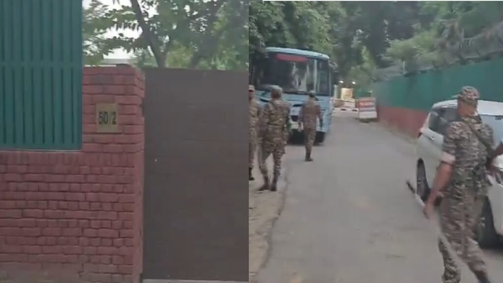 चंडीगढ़ में मुख्यमंत्री मान के कैंप कार्यालय पर सीबीआई की दबिश