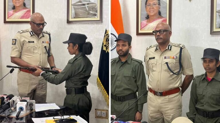 झारखंड के इनामी नक्सली दंपती ने कोलकाता पुलिस के समक्ष किया समर्पण