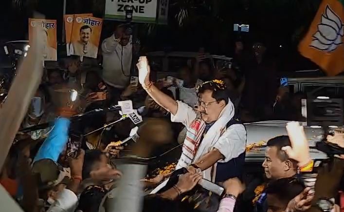 भाजपा राष्ट्रीय अध्यक्ष नितिन नवीन तीन दिवसीय दौरे पर रांची पहुंचे, एयरपोर्ट पर भव्य स्वागत